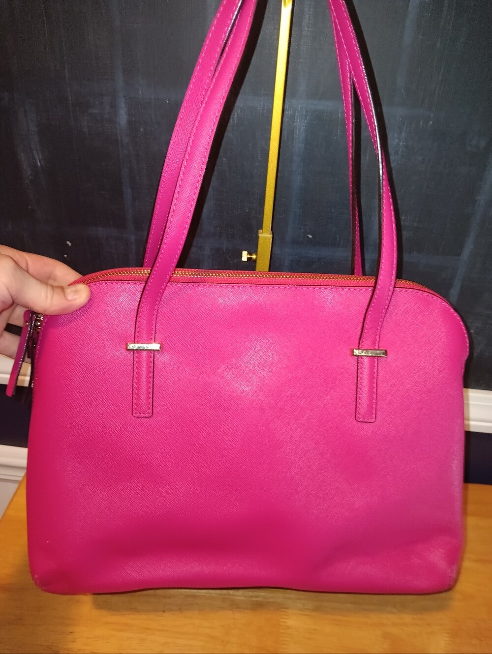 Kate Spade Pink Leather Shoulder Bag - Picture 2 of 8